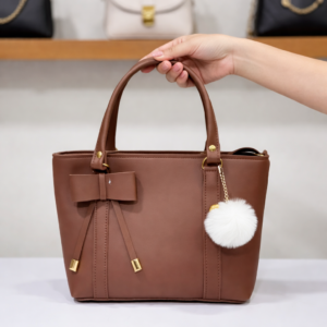 Elegant Mocha Tote Bag for Women