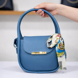 Blue Blossom Handbag